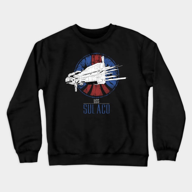 USS SULACO Crewneck Sweatshirt by SimonBreeze